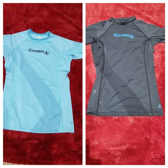 O'Neill Other - (2) Oneill youth skins 50 spf rash guard
